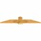 Ekena Millwork Eugene Rough Sawn Timber Gable Bracket, Western Red Cedar, 60"W x 12"H x 2"D x 6"F, 5/12 Pitch GBW060X12X0206EUG00RWR - alternate 5